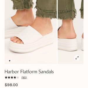 Free People Harbor Flatform Sandals